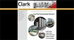 Desktop Screenshot of clarkprintinginc.com